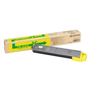 Image of Kyocera TK8325Y Yellow Laser Toner Ink Cartridge