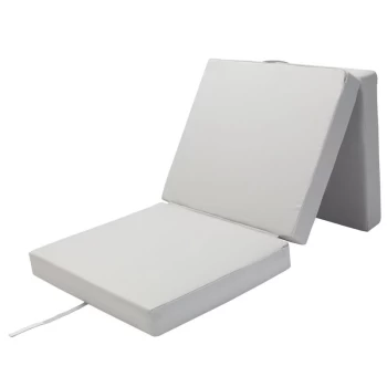 Image of Detex - Folding Mattress Guest Bed Z-Bed Foldable Futon Portable Cover Single Day Bed Soft Foam Grey