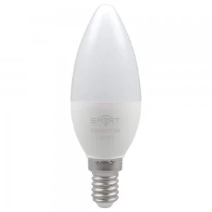 Image of Crompton Lamps LED Smart Candle 5W Dimmable 3000K SES-E14 - CROM12356