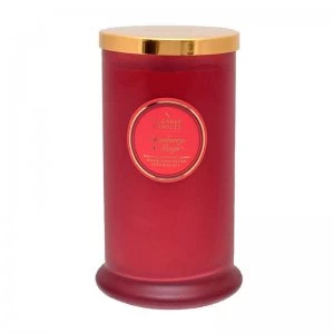 Image of Shearer Candles Cranberry & Ginger Tall Jar Candle 924g