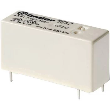 Image of PCB relays 24 Vdc 10 A 1 change over Finder 43.41.