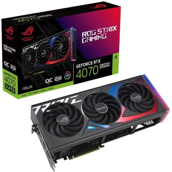 Image of ASUS GeForce RTX 4070 SUPER Strix Edition OC 12GB Graphics Card