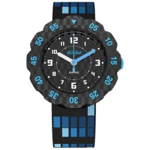 Image of Childrens Flik Flak Square 2.0 Watch Z