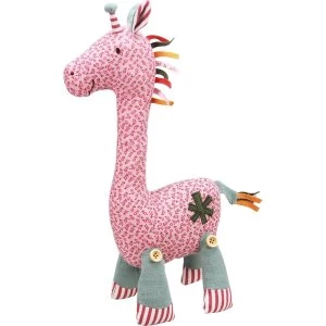 Image of Giraffe Woven Fabric Plush