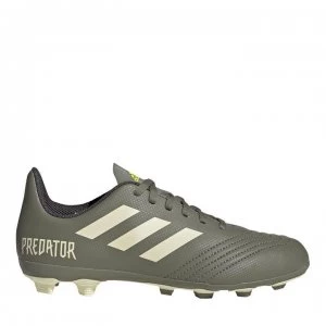 Image of adidas Predator 19.4 Childrens FG Football Boots - LegGreen/Sand