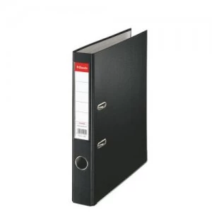 Image of Esselte Essentials Lever Arch File A4 PP 50mm Black PK25