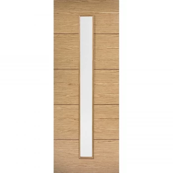 Image of Lille Internal Glazed Prefinished Oak 1 Lite Door - 838 x 1981mm