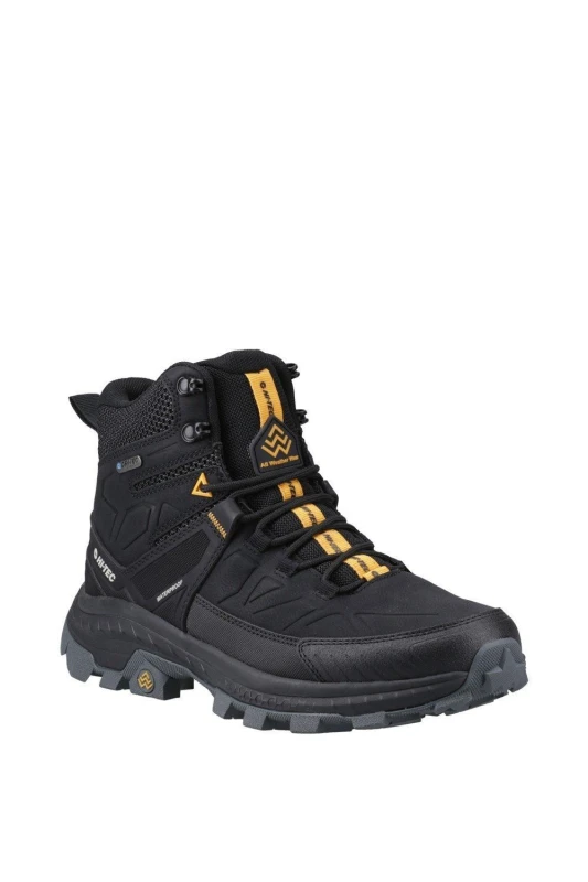 Image of Hi-Tec Rainier Hiking Boots Black