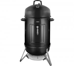 Image of TOWER T978505 Grill Charcoal BBQ & Smoker - Black, Charcoal
