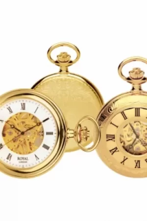 Image of Royal London Pocket Skeleton Mechanical Watch 90009-01