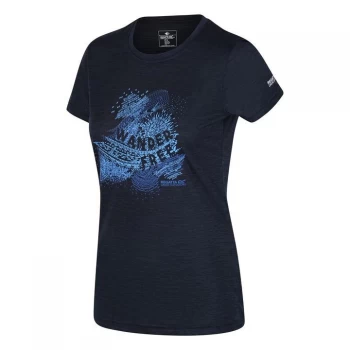 Image of Regatta Womens Fingal V - Navy Marl