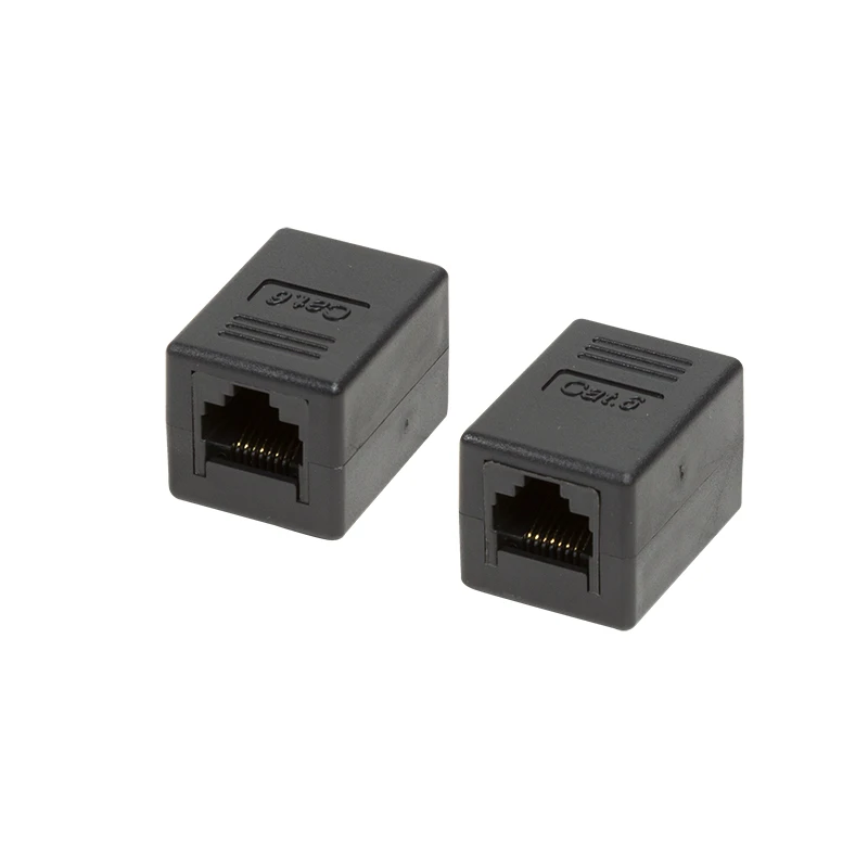 Image of LogiLink NP0034A cable gender changer RJ-45 Black