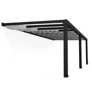 Image of Palram - Canopia Canopia by Palram Stockholm Roof Blinds 3.4 X 7.4 - White