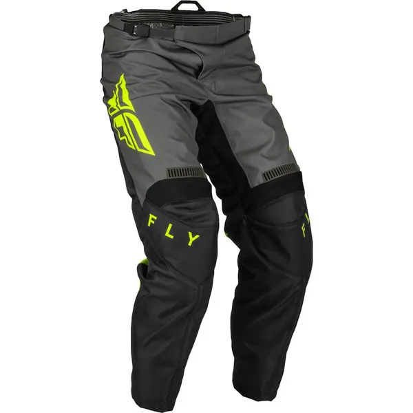 Image of FLY Racing F-16 MX Pants Black Grey Hi-Vis 28