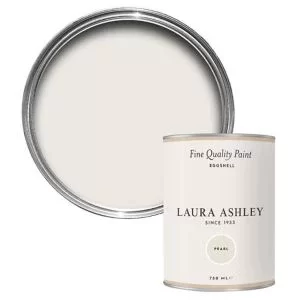 Image of Laura Ashley Pearl Eggshell Emulsion Paint, 750Ml