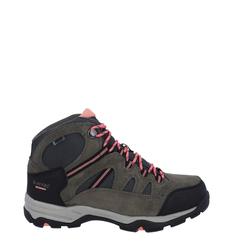 Image of Hi Tec Womens Bandera II Waterproof Walking boots UK Size 3 (EU 35) Charcoal/Graphite HIT091-CHABLO-3