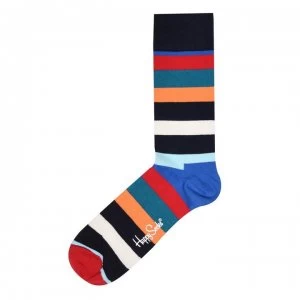 Image of Happy Socks Happy Striped Socks Mens - Multi 605