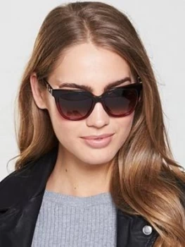 Image of kate spade new york Kahli Sunglasses Brown Green Women