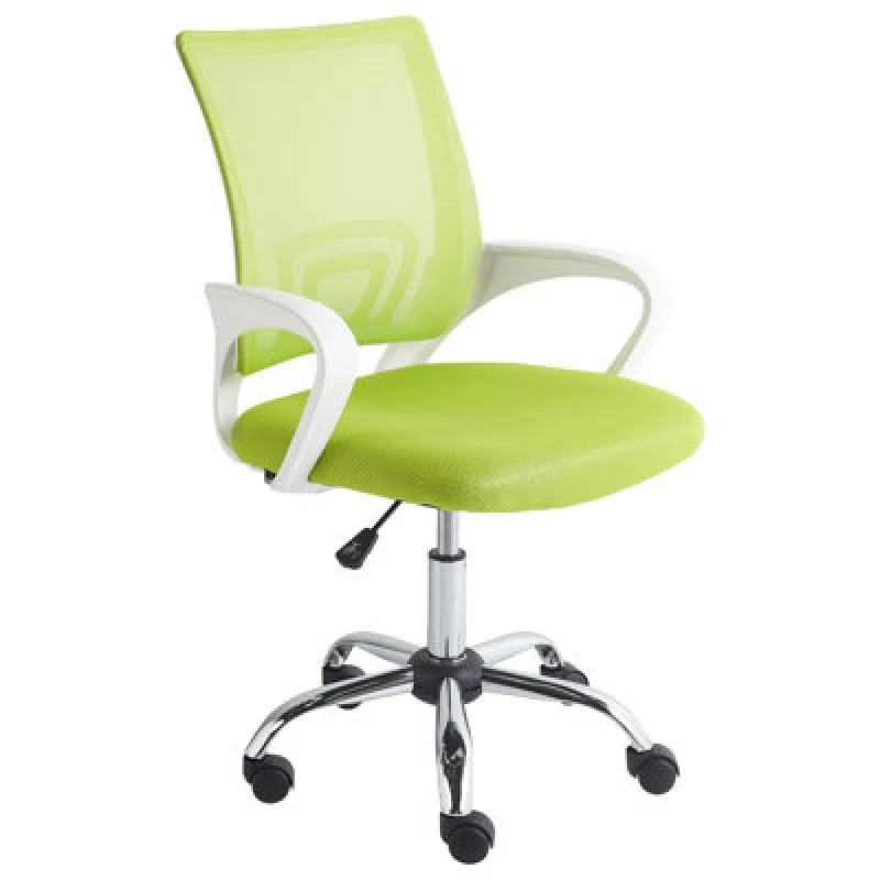 Image of Beliani Office Chair Solid Lime Green