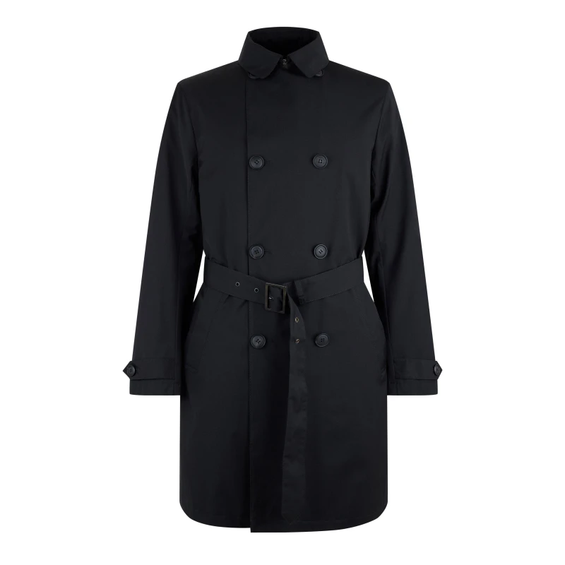 Image of Emporio Armani Trench Coat - Black S