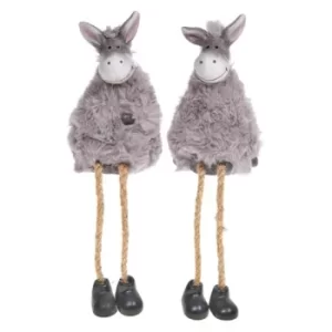 Image of Lovable Donkey Dangly Leg Large