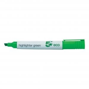 Image of Eco Highlighter 1 5mm Line Green Pack 10 938055