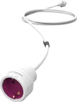 Image of Segula 50466 power extension 5m 1 AC outlet(s) Indoor White