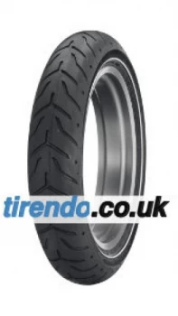 Image of Dunlop D 408 F H/D SW 130/80B17 TL 65H M/C, Front wheel WW