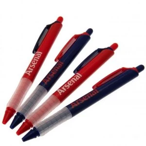 Image of Arsenal FC (Pack Of 4) Pen Set