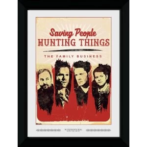 Image of Supernatural Saving People Collector Print