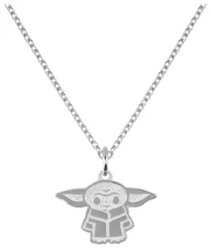 Image of Disney Star Wars Kid's Sterling Silver Baby Yoda Pendant