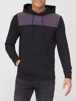 Image of Hugo Boss Wenorth Pullover Hoodie Black Size M Men