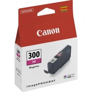 Image of Canon PFI300 Magenta Ink Cartridge