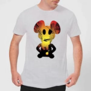 Image of Danger Mouse Skyscraper Car Mens T-Shirt - Grey - S