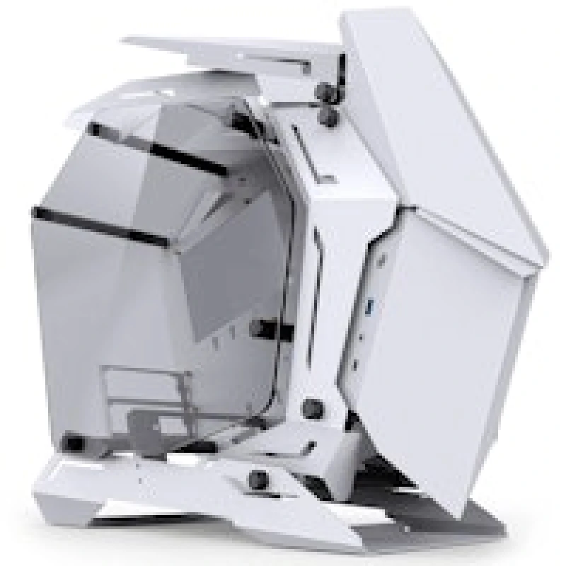 Image of Jonsbo MOD3 Mini Micro-ATX Tower Showcase Tempered Glass - weiß -...