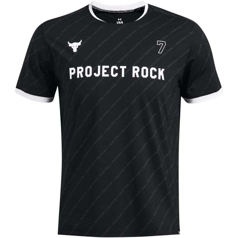 Image of Under Armour Mens Regular Fit Rugby T-Shirt Black male XS