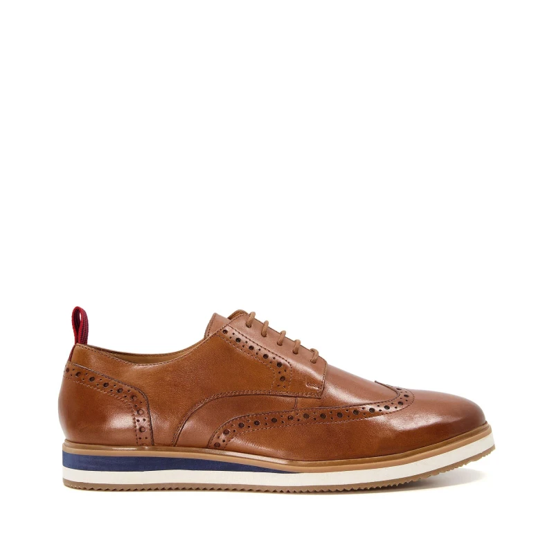 Image of Dune London Britle Brogues - Brown Brown 7