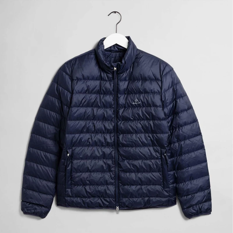 Image of GANT Men Light Down Jacket (XL) Blue