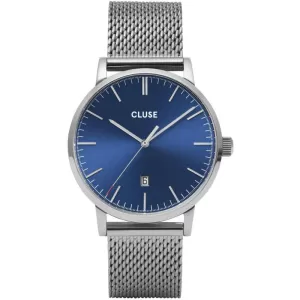 Image of Cluse Blue and Silver 'Aravis' Fashion Watch - CW0101501004