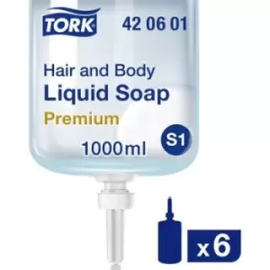 Image of TORK Hair & Body 420601 Liquid soap 1 l 6 pc(s)
