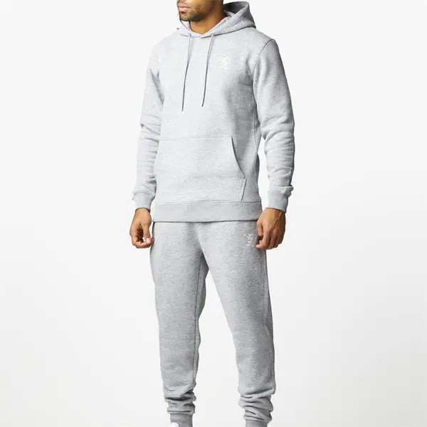 Image of Gym King Fundamental Fleece Hood OTH Hoodies Small Grey 52995802350