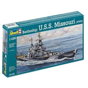 Image of Model Set Battleship U.S.S. Missouri
