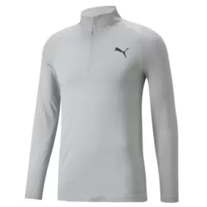 Image of Puma Formknit Seamless half Zip - Grey