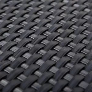 Image of Poly Rattan Rectangular Trough (70 x 38 x 40, Steel)