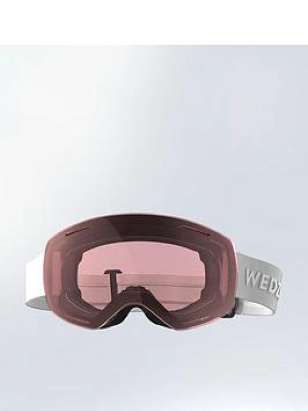 Image of Decathlon Decathlon All-Weather Skiing and Snowboarding Goggles G 900 I White