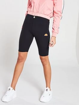 Image of Ellesse Heritage Tour Cycle Short - Black, Size 14, Women