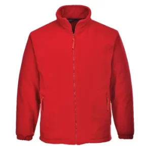 Image of Portwest Mens Aran Fleece Red 3XL