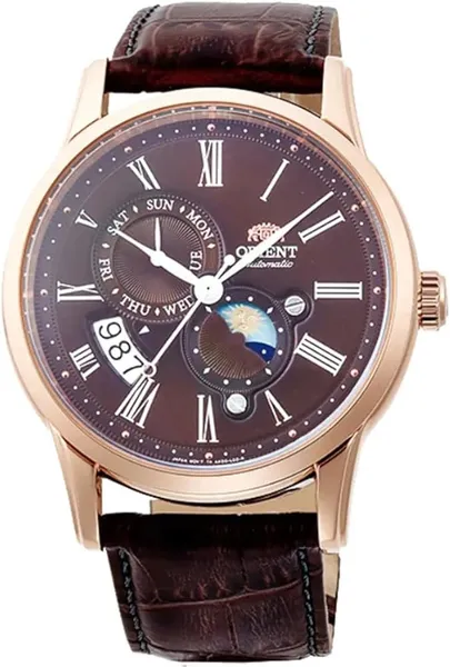 Image of Orient 42.5mm Mechanical Classic Leather Strap Watch FET0T003T0