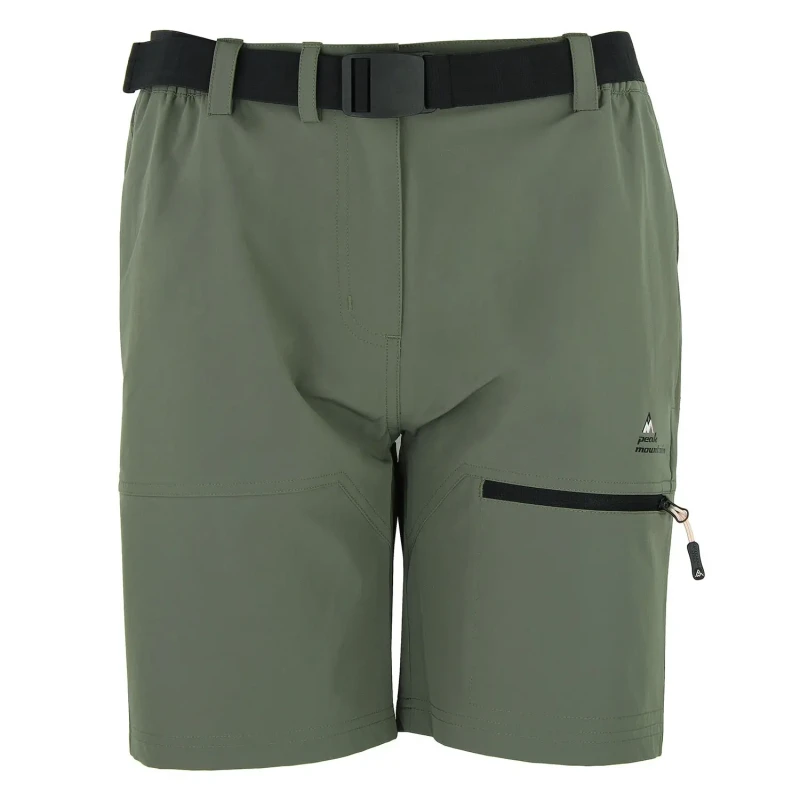 Image of Shorts with belt For Her Peak Mountain Vert Female M