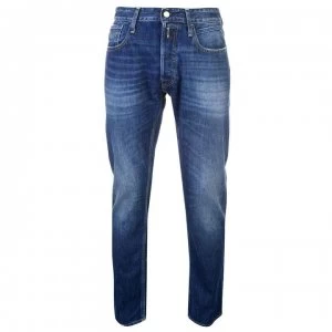 Image of Replay Newbill Jeans Mens - Mid Wash